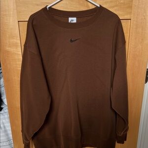 Nike Brown Crewneck Sweatshirt